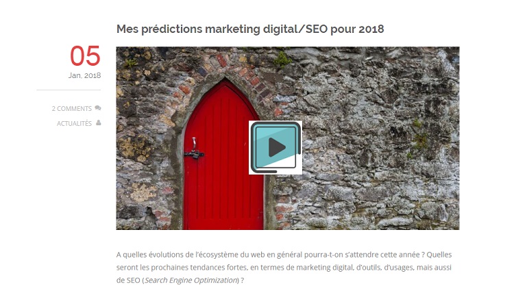 Prédictions marketing digital SEO 2018 par GimmesocialWeb